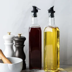 KSP Dripless Glass Oil+vinegar - Set of 2