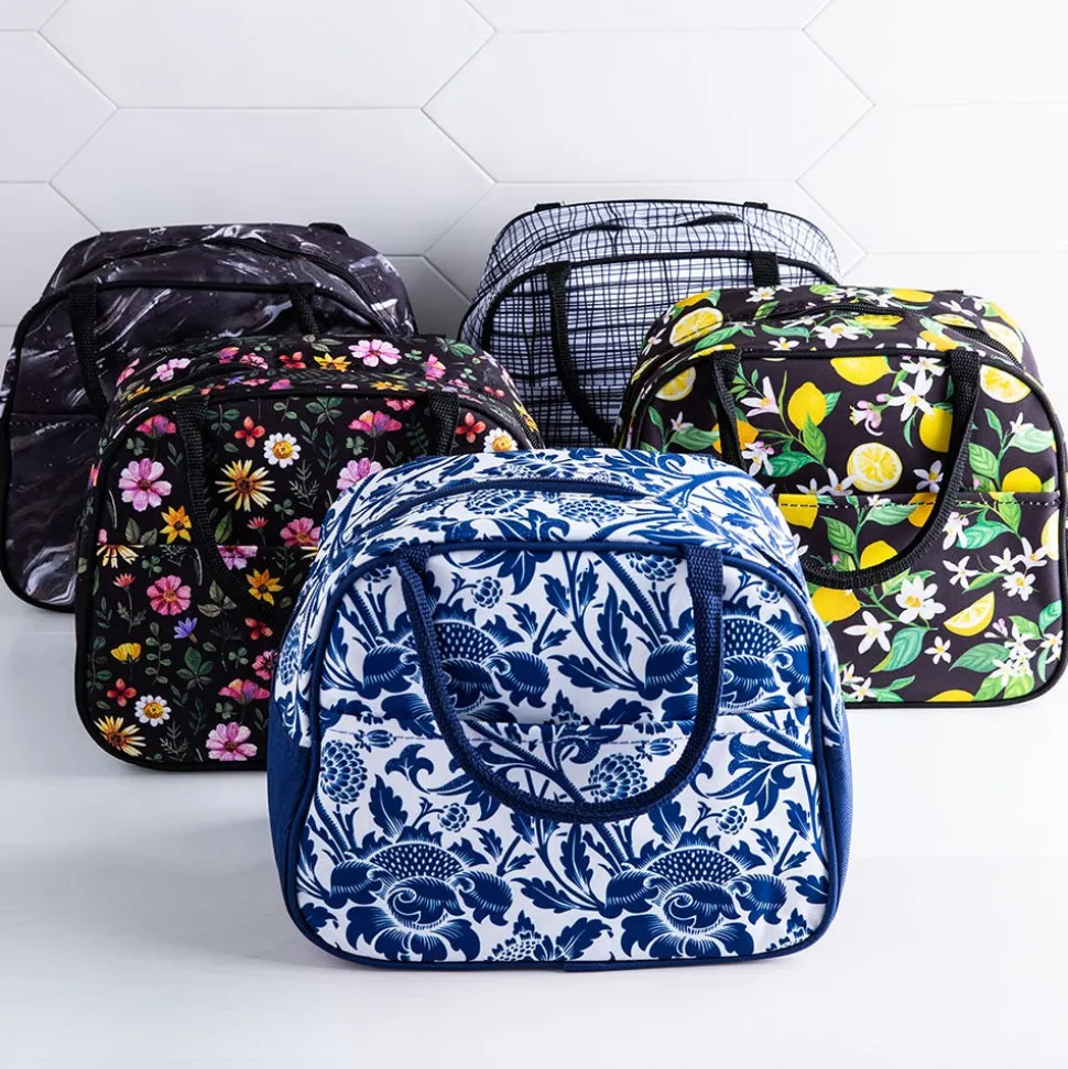 KSP Duffle 'Black Marble' Insulated Lunch Bag