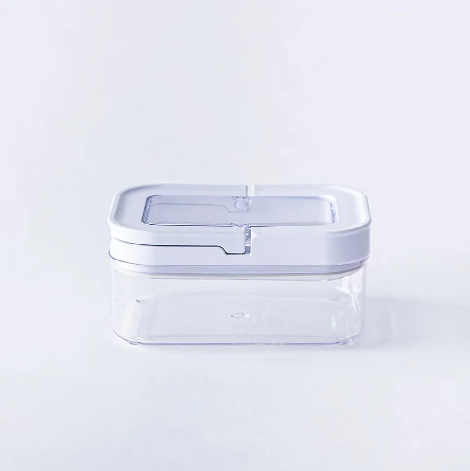 KSP Easy Lock 'Rectangle' Acrylic Canister with Locking Lid (0.7 L)
