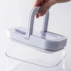 KSP Easy Lock 'Rectangle' Acrylic Canister with Locking Lid (0.7 L)
