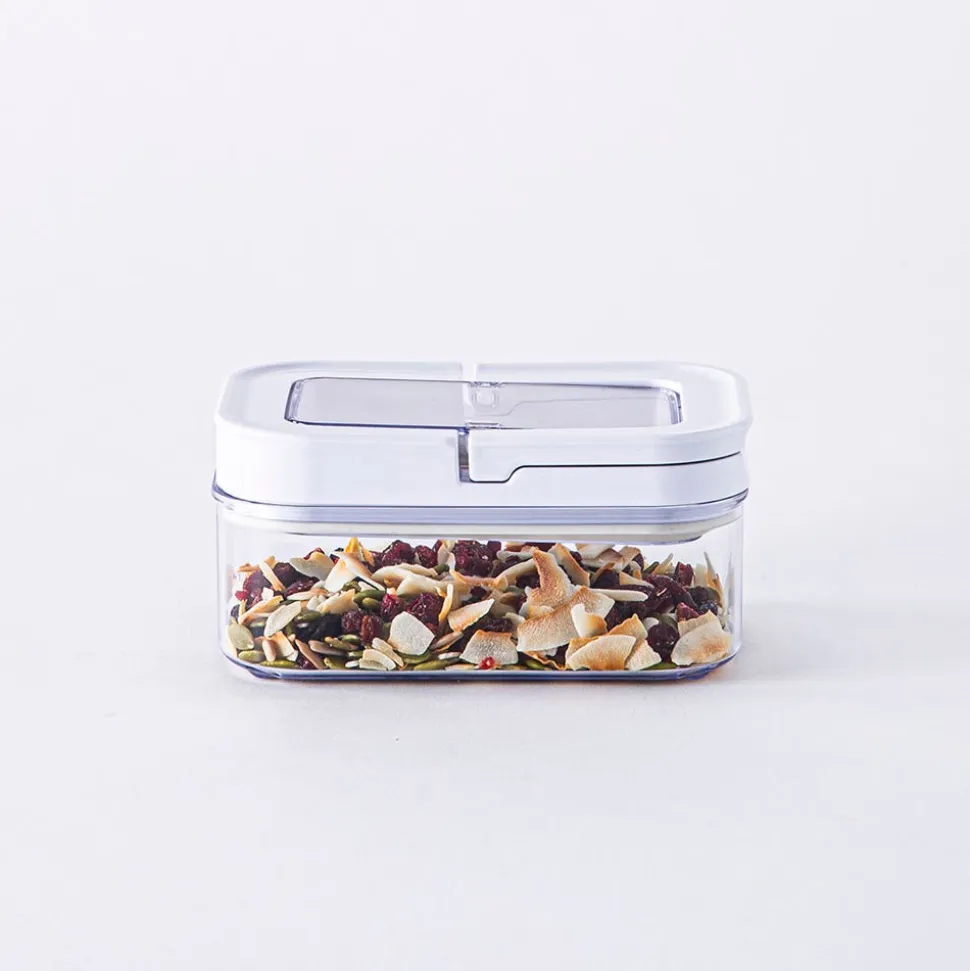 KSP Easy Lock 'Rectangle' Acrylic Canister with Locking Lid (0.7 L)