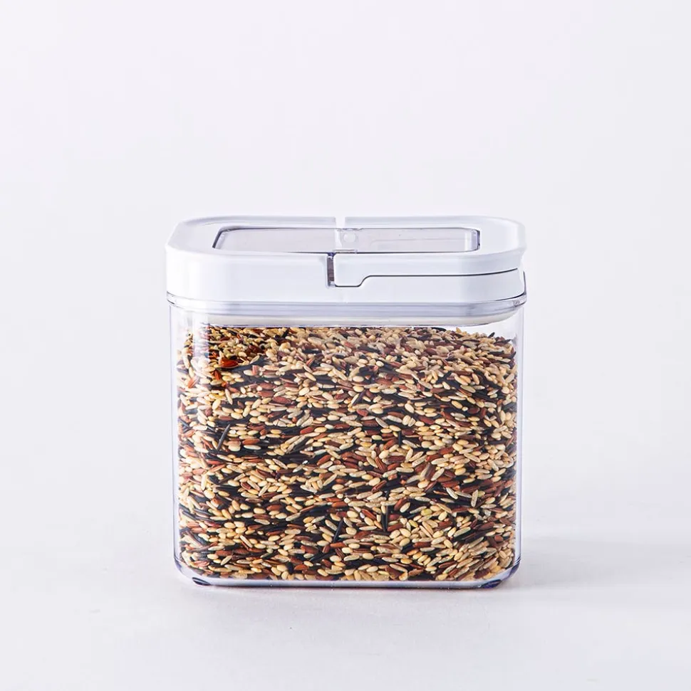 KSP Easy Lock 'Rectangle' Acrylic Canister with Locking Lid (1.7 L)