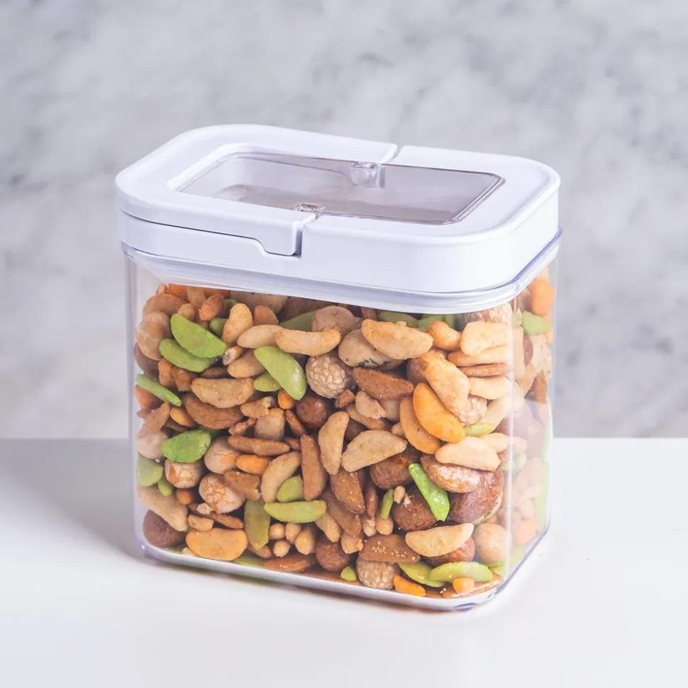 KSP Easy Lock 'Rectangle' Acrylic Canister with Locking Lid (1.7 L)