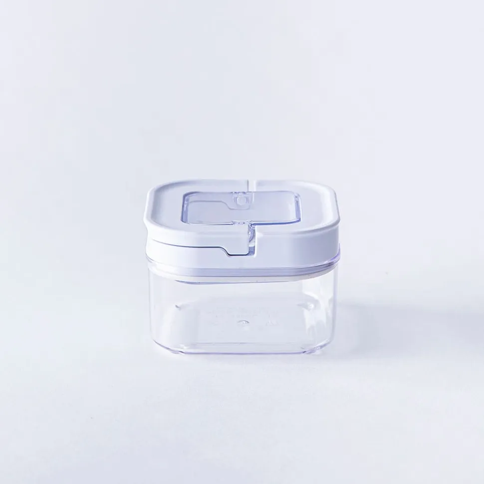 KSP Easy Lock 'Square' Acrylic Canister with Locking Lid (0.45 L)