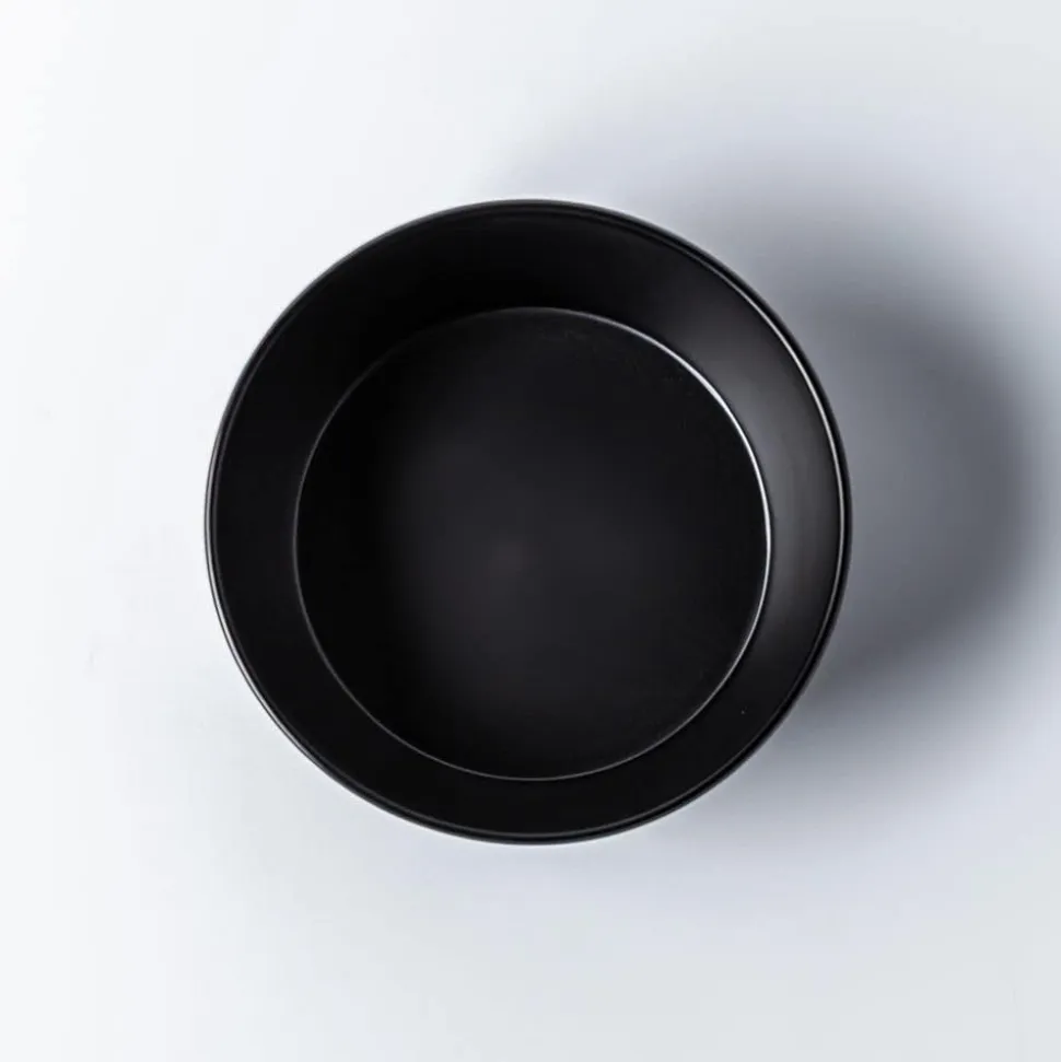 KSP Enzo Melamine Bowl 6" dia. (Matte Black)