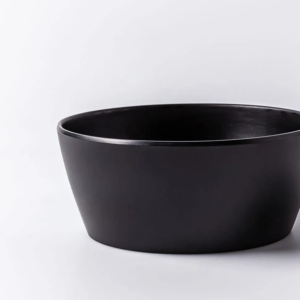 KSP Enzo Melamine Bowl 6" dia. (Matte Black)