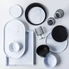 KSP Enzo Melamine Dinner Plate 10.5" (Matte Black)