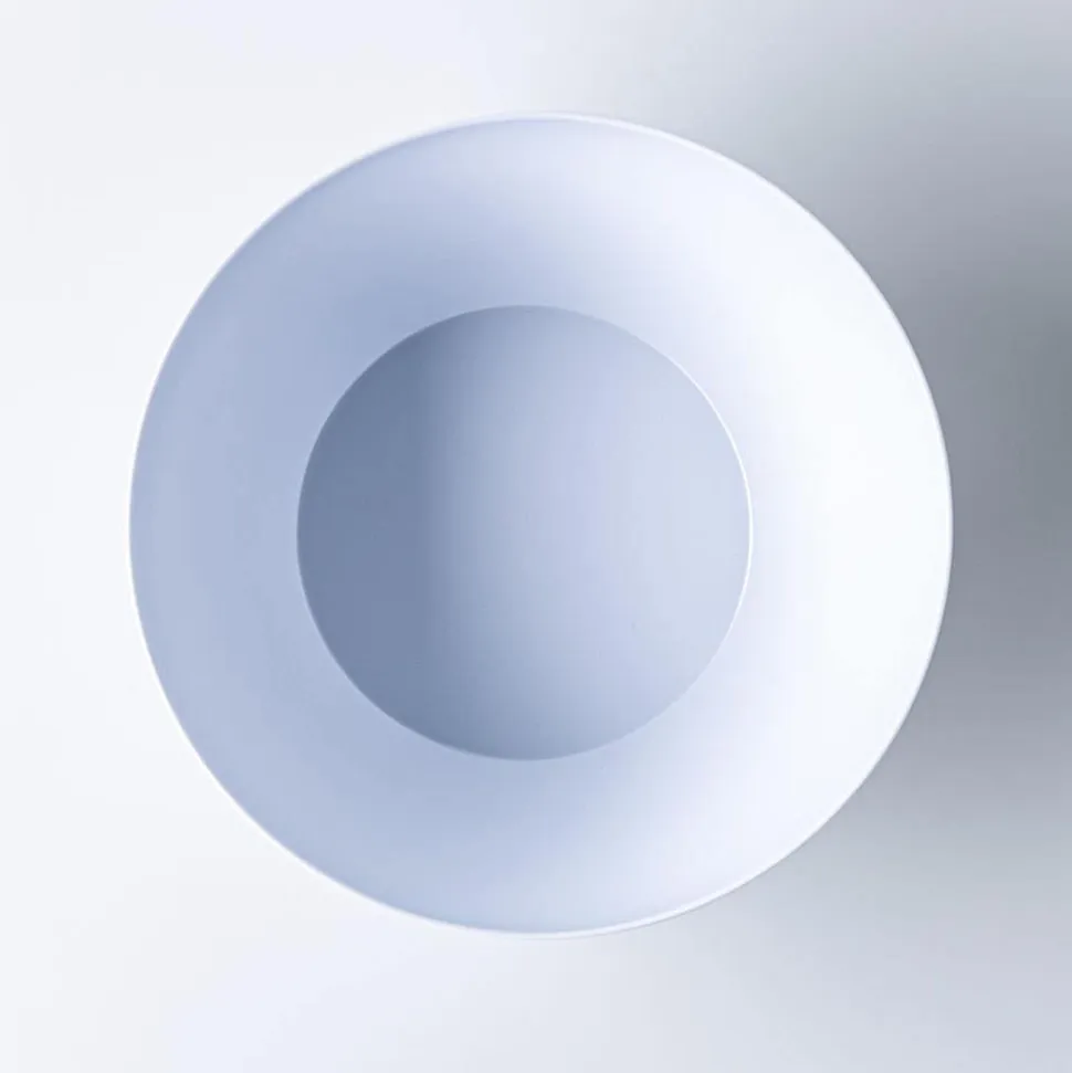 KSP Enzo Melamine Serving Bowl 10" Dia. (Marble White)