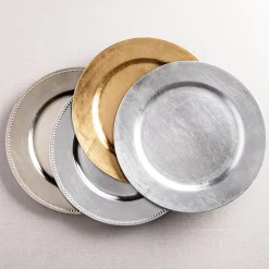 KSP Everyday Charger Plate (Silver)