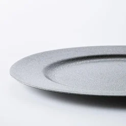KSP Everyday Charger Plate with Glitter (Silver)