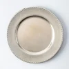 KSP Everyday Charger Plate with Beaded Rim (Champagne)