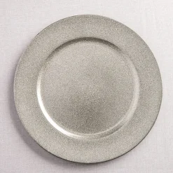 KSP Everyday Charger Plate with Glitter (Champagne)
