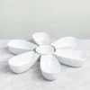 KSP Flora Porcelain Chip & Dip (White)