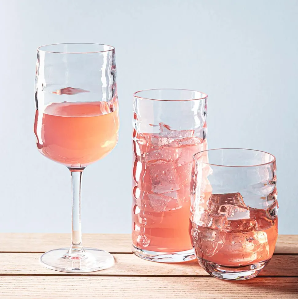 KSP Flow Acrylic Wine Glass 380 ml (Clear)