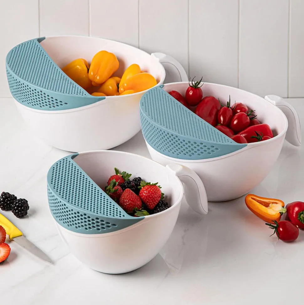 KSP Freshbrook Washing Bowl with 3L Colander
