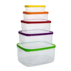 KSP Fresh Seal Rectangle Storage Container Combo Set of 10