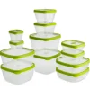 KSP Fresh Seal Storage Container Combo - Set of 24 (Green)
