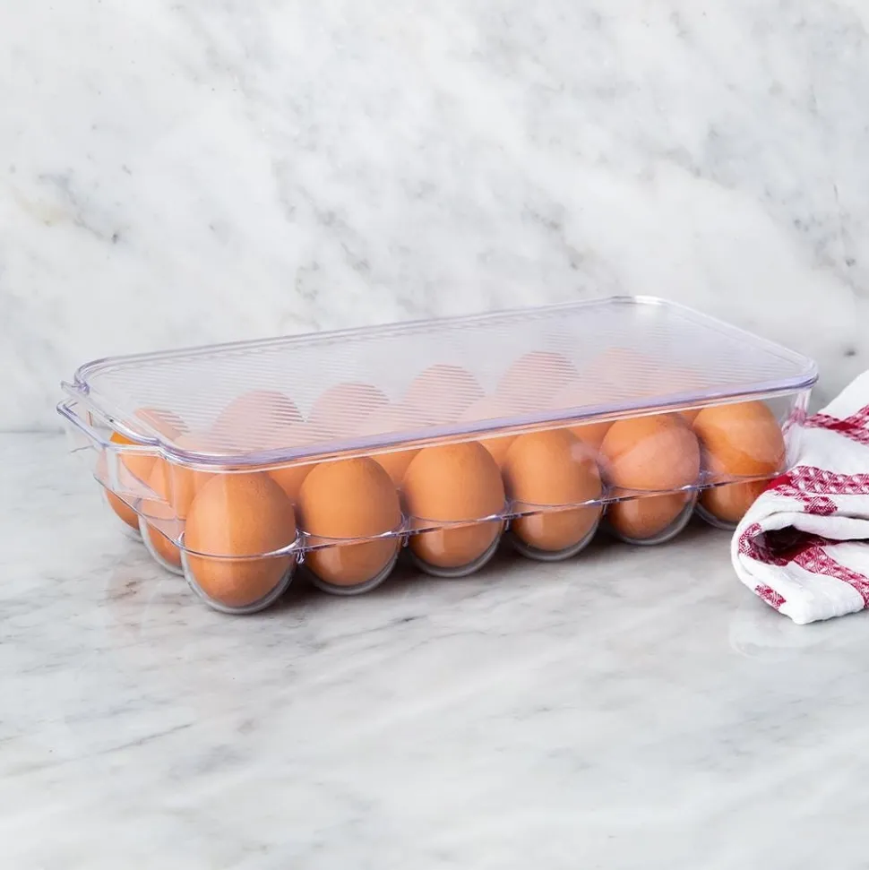 KSP Fridgestor Egg Holder 18-Eggs 12.6x6.3x3.2"