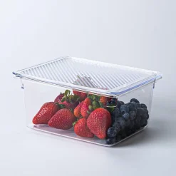 KSP Fridgestor 'Tall' Fridge Bin with Lid (6.75x8.75x4")