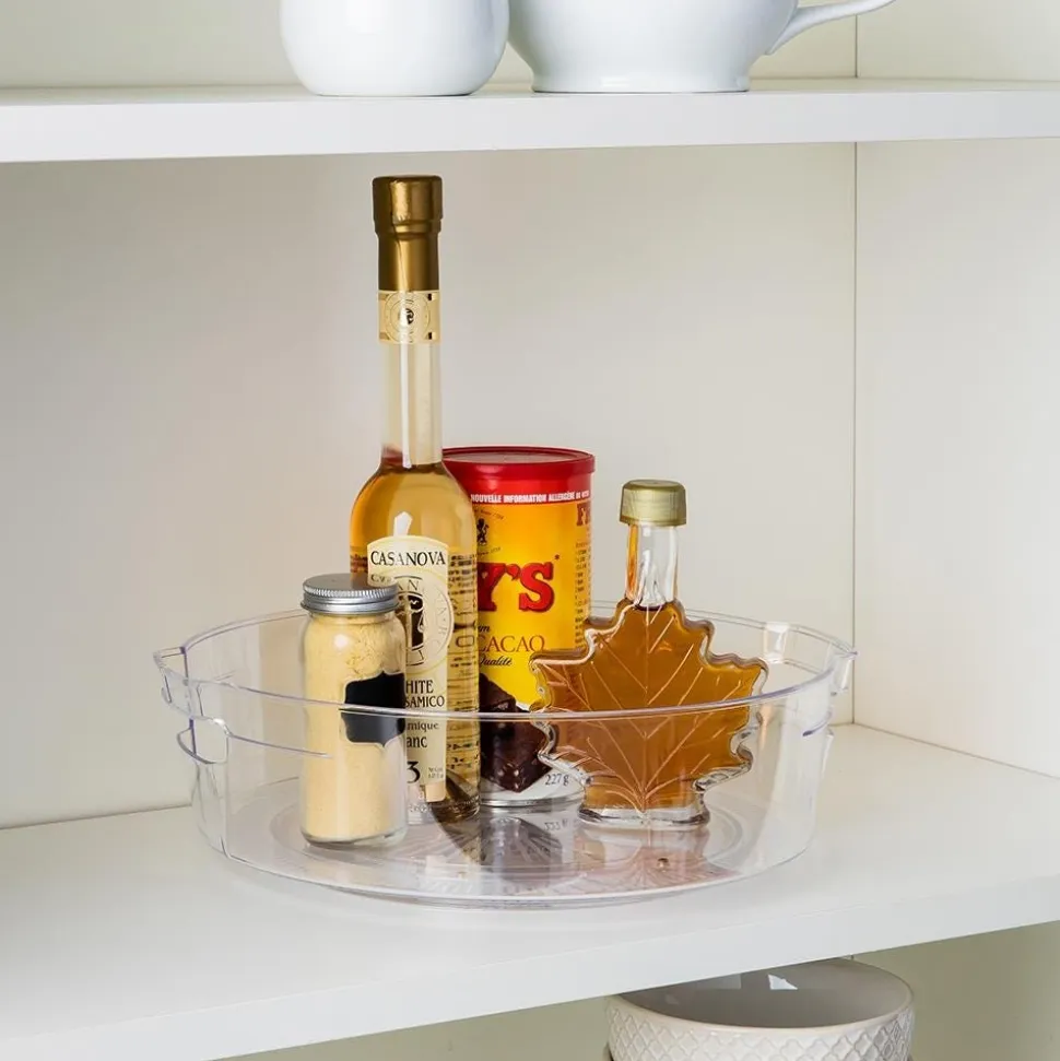 KSP Fridgestor Turntable (Clear) 11.5" dia x 3.3"