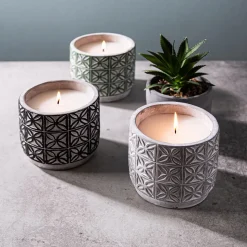 KSP Gardenia Citronella Candle 11cm dia. x 11cm (Natural)