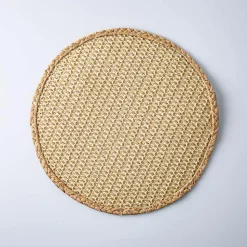 KSP Gather & Dine Beachside Water Hyacinth Placemat (Natural)