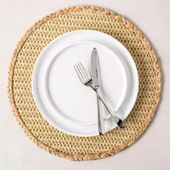 KSP Gather & Dine Beachside Water Hyacinth Placemat (Natural)