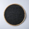 KSP Gather & Dine Beachside Water Hyacinth Placemat (Black)