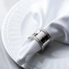 KSP Gather & Dine 'Beaded Edge' Napkin Ring (Nickel)