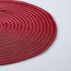 KSP Gather & Dine Cirque Woven Vinyl Placemat (Red)