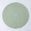 KSP Gather & Dine Cirque Woven Vinyl Placemat (Sage)