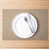 KSP Gather & Dine Glimmer Vinyl Placemat (Gold)
