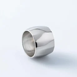 KSP Gather & Dine 'Lanes' Napkin Ring (Nickel)