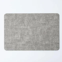 KSP Gather & Dine Luxe Leather Pvc Placemat (Grey)