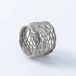 KSP Gather & Dine 'Nest' Napkin Ring (Nickel)