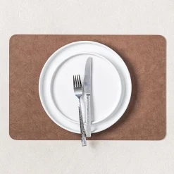 KSP Gather & Dine Supreme Leather Pvc Placemat (Land Grey)