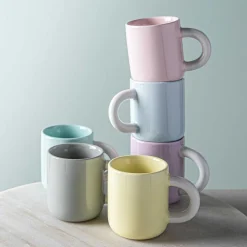 KSP Gelato Porcelain Espresso Mug (Teal)