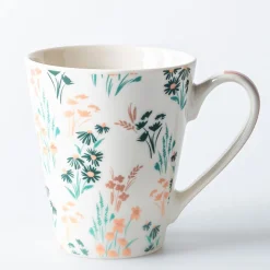 KSP Graphic 'Blossom' Mug - Set of 4 (10.5oz.)