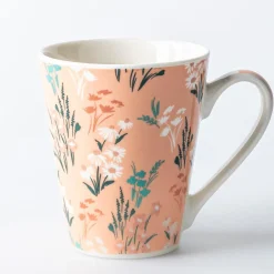 KSP Graphic 'Blossom' Mug - Set of 4 (10.5oz.)