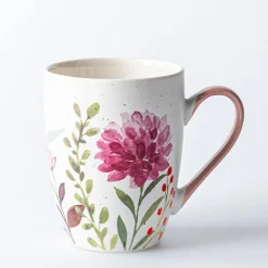 KSP Graphic 'Spring Bouquet' Bullet Mug Set of 4