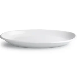 KSP Halo Porcelain Oval Platter (White)