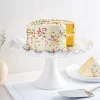KSP Heritage Porcelain Footed Cake Plate (White)