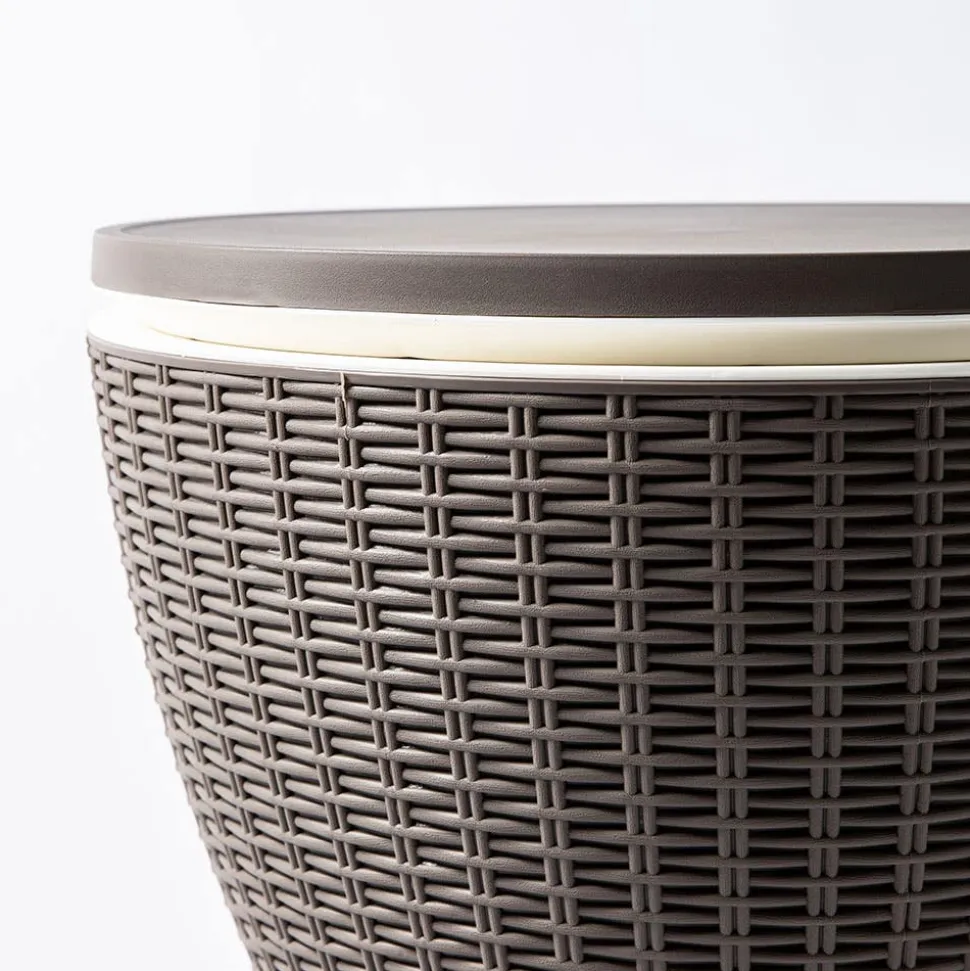 KSP Hourglass Cooler Table 30L (Brown)