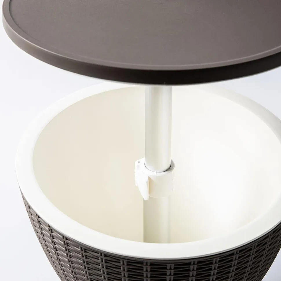 KSP Hourglass Cooler Table 30L (Brown)