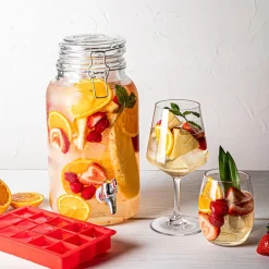 KSP Ice Cold Glass Beverage Dispenser