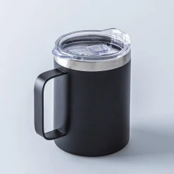 KSP Java Double Wall Desk Mug 12oz. (Black)