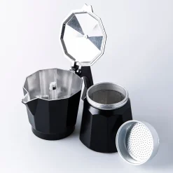 KSP Joe Stovetop Espresso Maker 6-cup (Black)