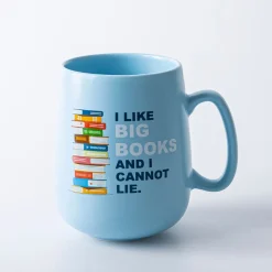 KSP Jumbo Belly 'Big Books' Porcelain Mug 26oz.