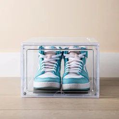 KSP Kicks 'Modular' Shoe Storage Box 36x27x22.4cm (Clear)