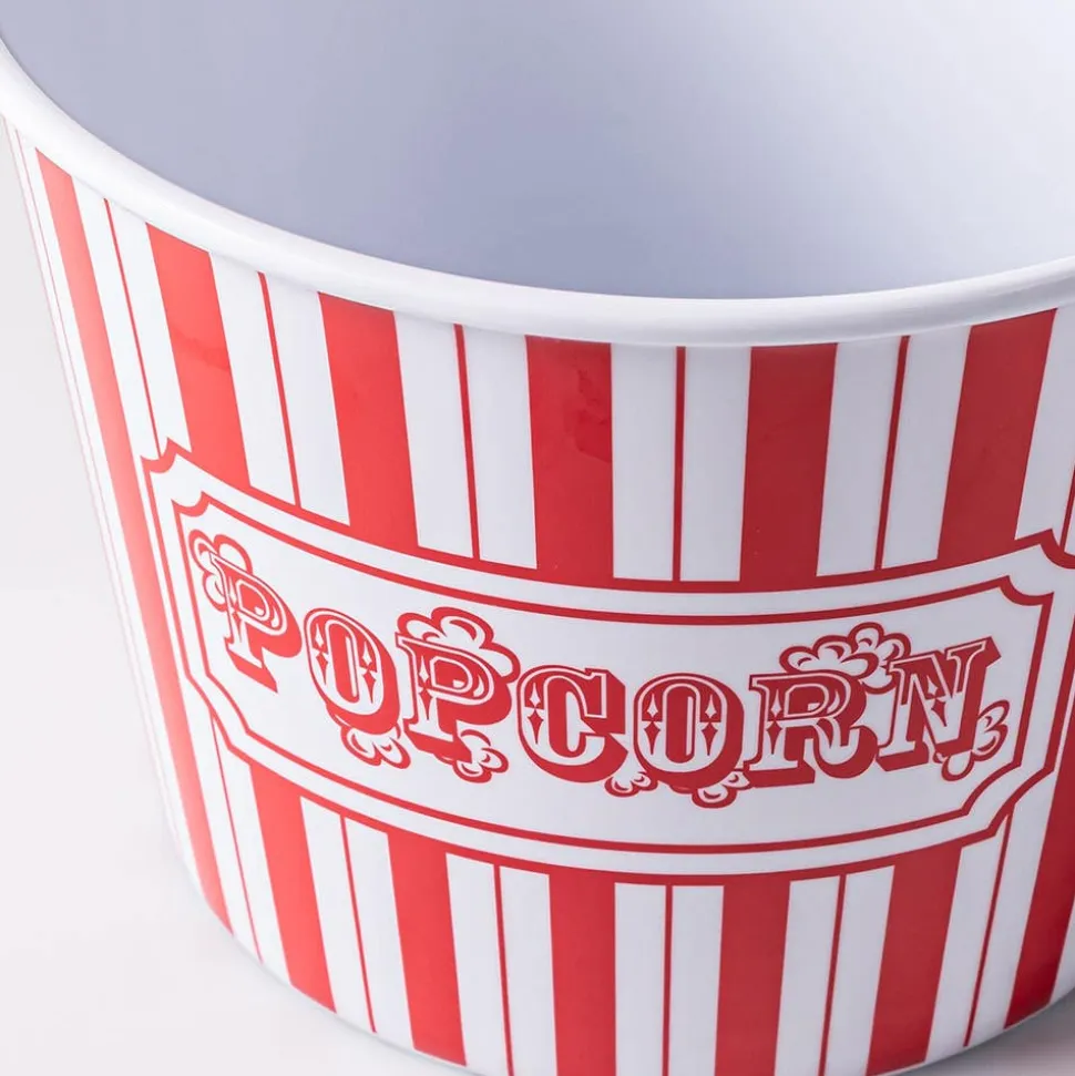 KSP Kino-Pop Popcorn Bowl (White/Red)